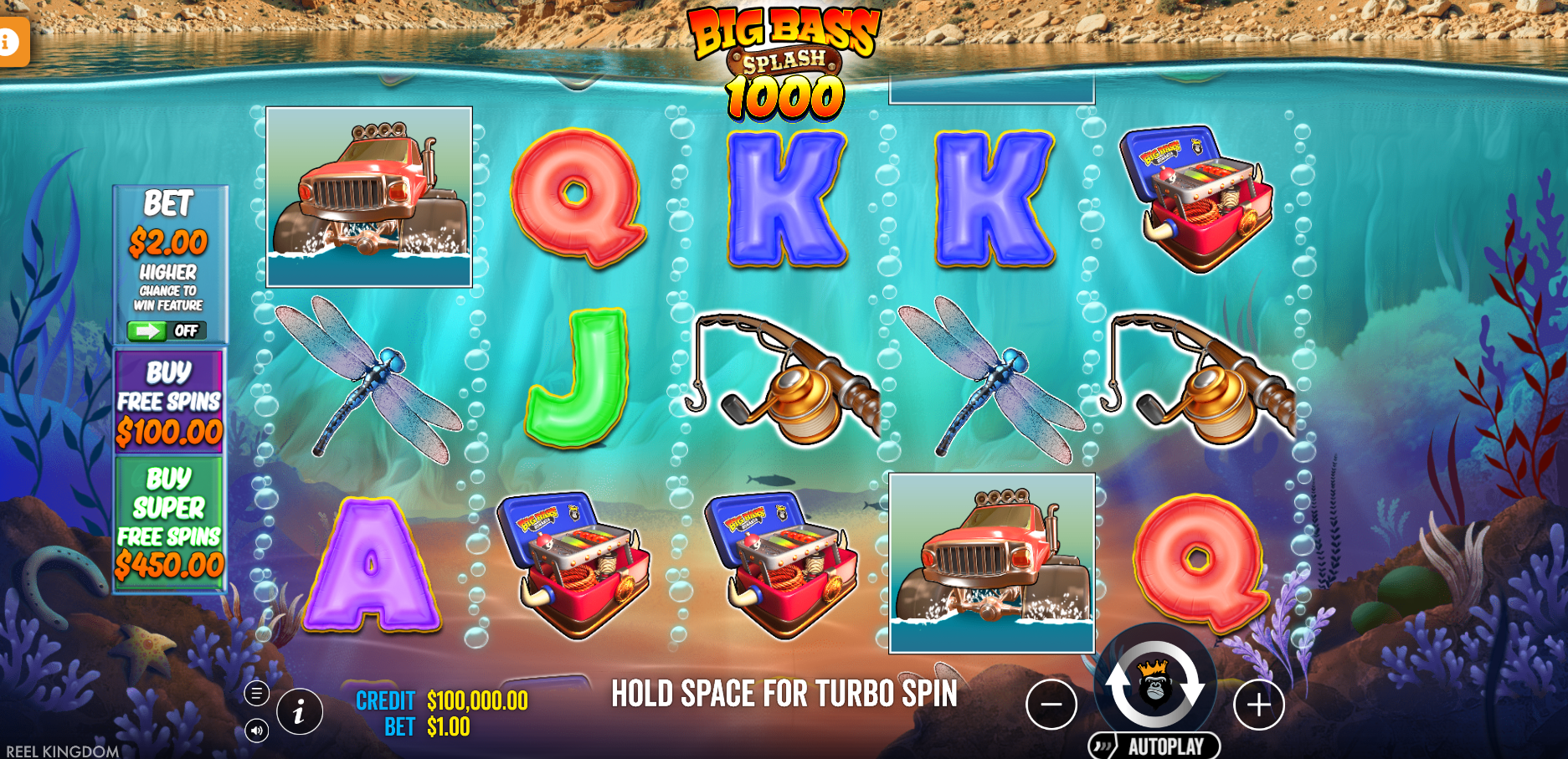 Big Bass Splash 1000: Kontrolden Çıktı