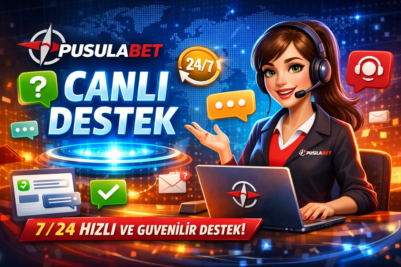 Pusulabet Canlı Destek