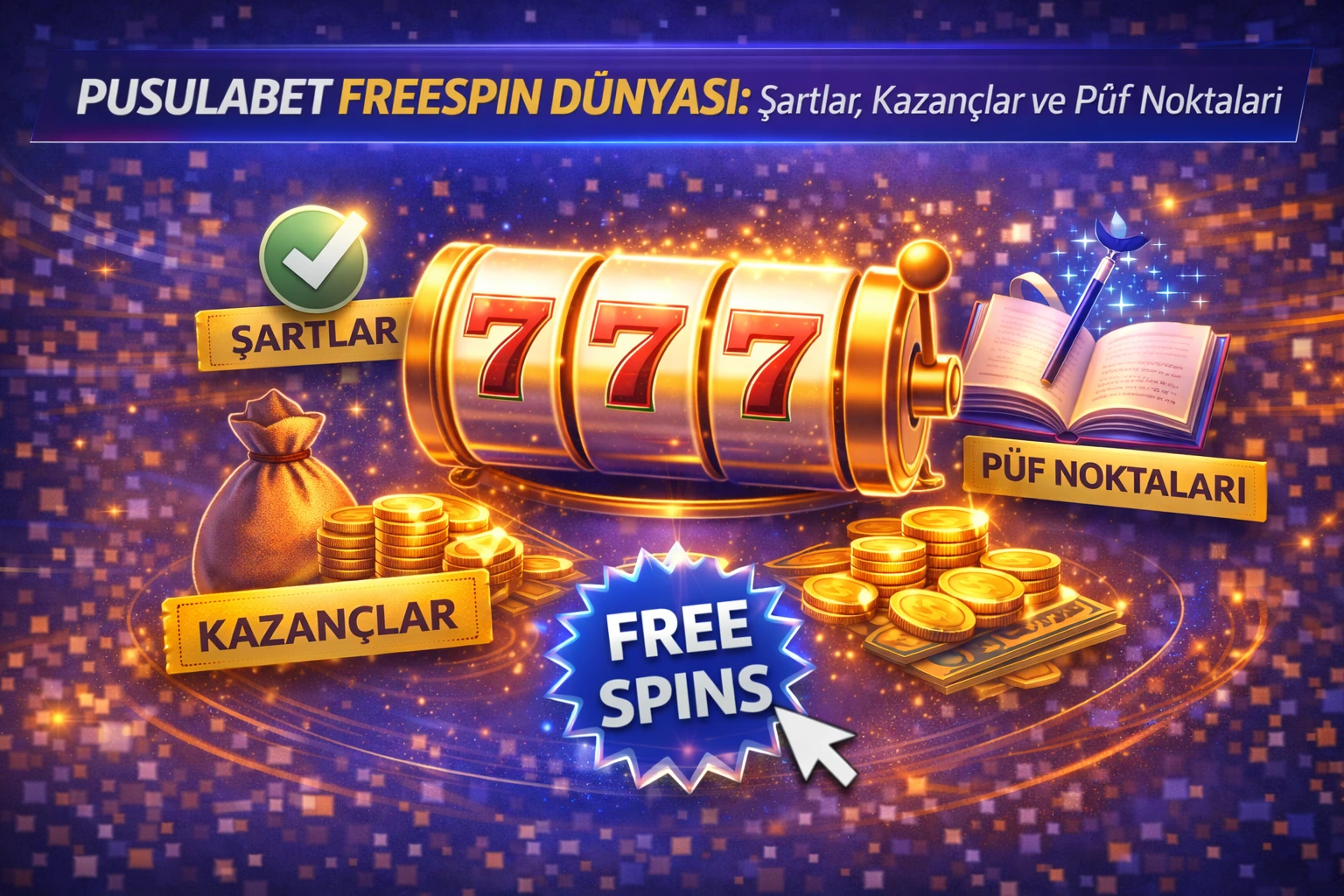 Pusulabet Freespin Dünyası: Şartlar, Kazançlar ve Püf Noktaları