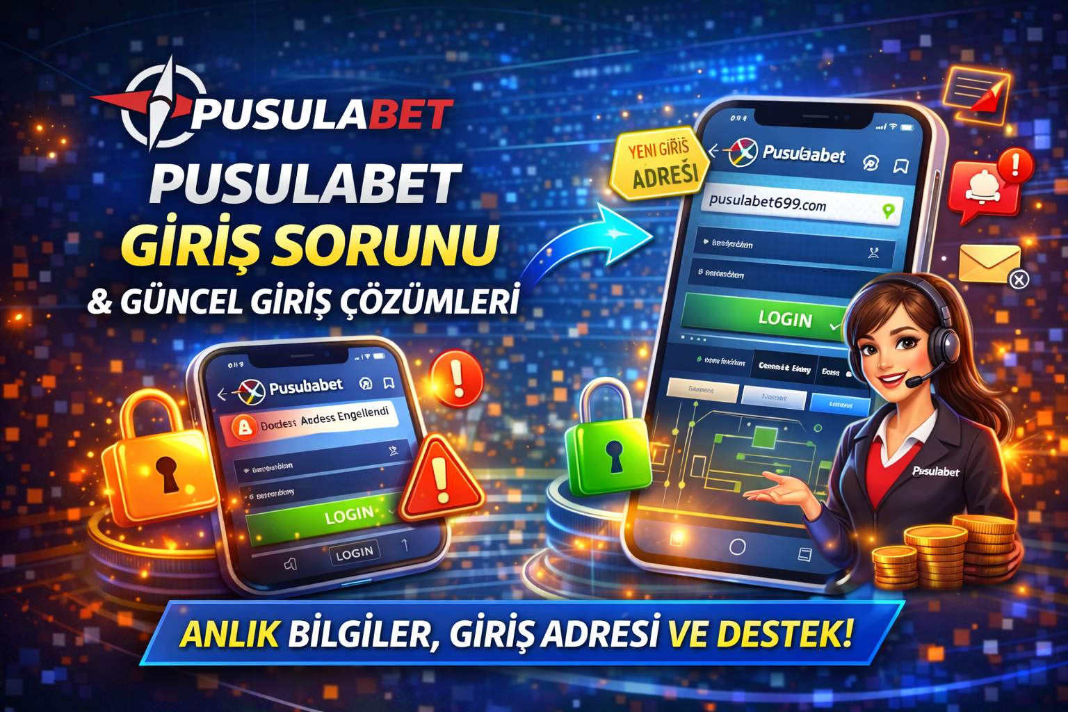 Pusulabet Giriş Sorunu ve Güncel Giriş Çözümleri