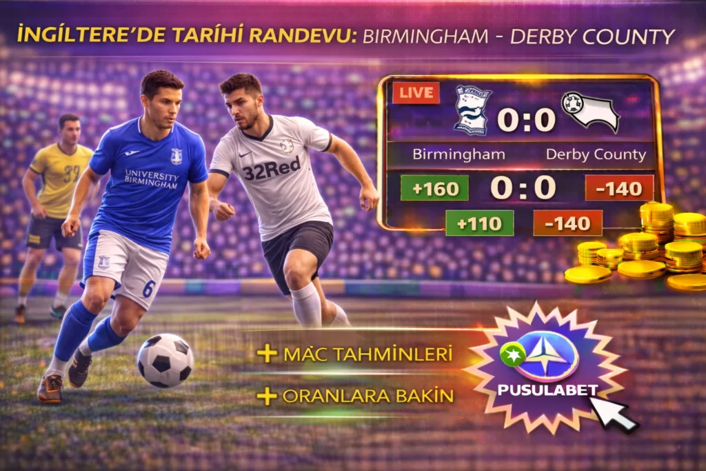 Birmingham City Derby County Midlands Rekabeti Ve Bahis Firsatlari