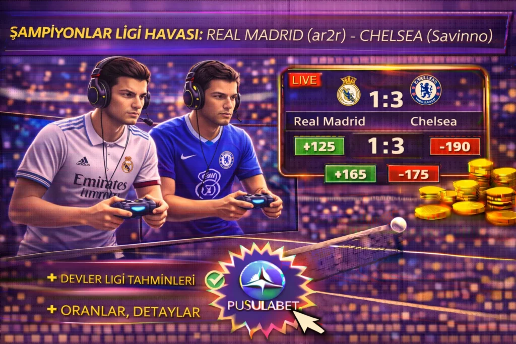 Real Madrid Ar2r Chelsea Savinno Sanal Santiago Bernabeu 2